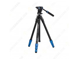 Benro SLIM Video Tripod Kit (Aluminum) - TSL08AS2CSH